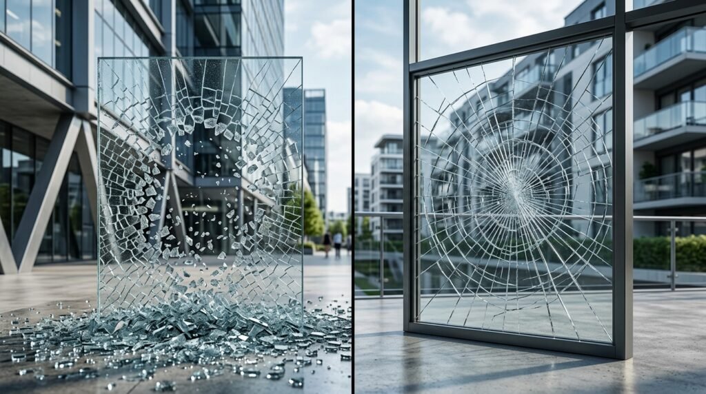 Tempered vs Laminated Glass