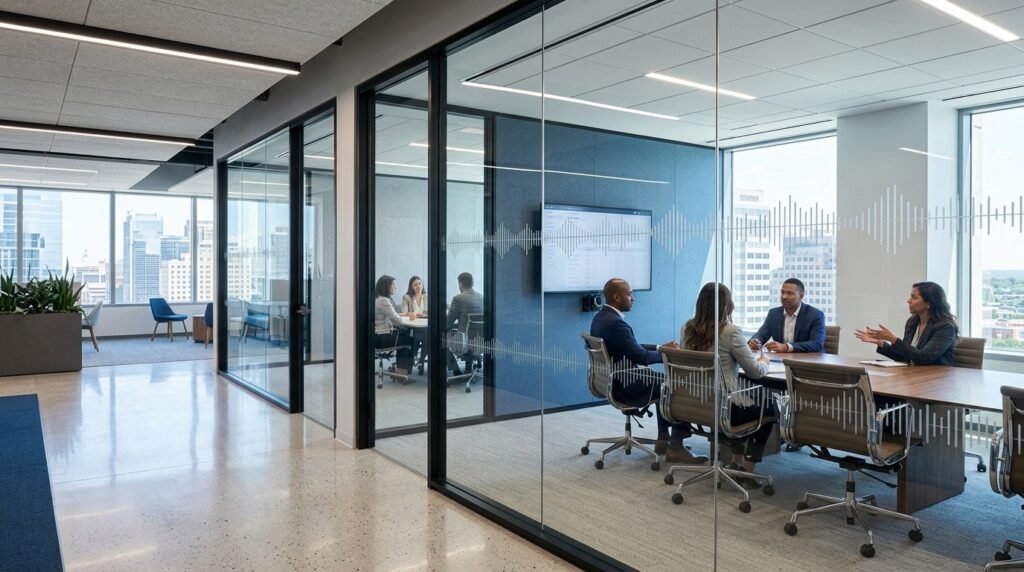 Office Glass Partition Acoustic Performance