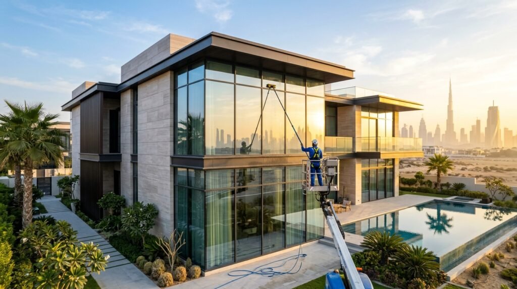 Glass maintenance tips Dubai